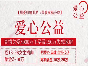 潮州市捐卵助孕生子 爱心志愿者招募